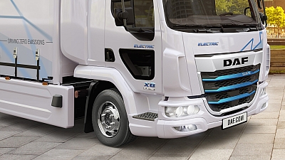 DAF Electric-Truck von nahem